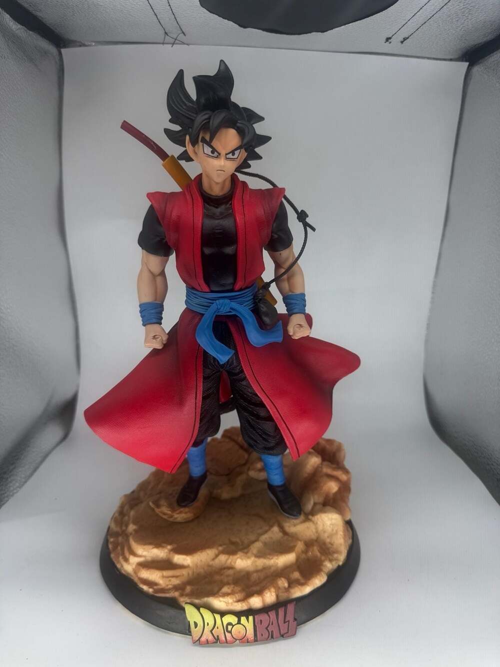 Bandai Dragon Ball Xeno Goku Action Figure Statue Model Toy